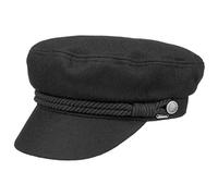 Barts Skipper Fisherman´s Cap Women - Newsboy Sailor´s with Peak, Lining Winter Autumn-Winter - One Size Black