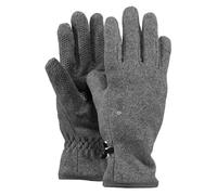 Barts Unisex Baby Fleece Kids Gloves, Grey, Size 2 2-3 Years UK
