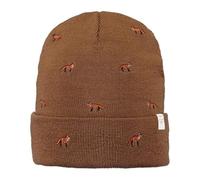 Barts Vinston Fox Beanie Hat with Cuff Winter (One Size - Brown)