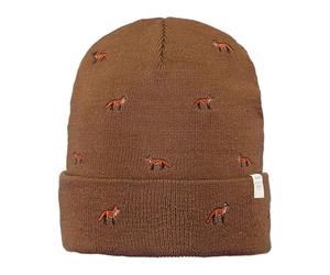 Barts Vinston Fox Beanie Hat with Cuff Winter (One Size - Brown)