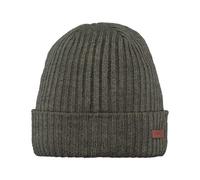 BARTS | Wilbert Turnup | Recycled Knit Beanie | Army | WildBounds UK One Size