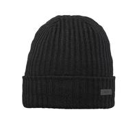 BARTS | Wilbert Turnup | Recycled Knit Beanie | Black | WildBounds UK One Size