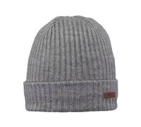 BARTS | Wilbert Turnup | Recycled Knit Beanie | Heather Grey One Size