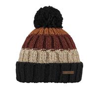 Barts Wilhelm Knit Hat with Cuff ski Hats Bobble (One Size - Bordeaux)