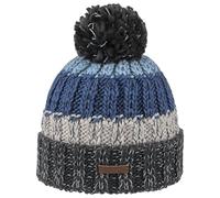 Barts Wilhelm Knit Hat with Cuff ski Hats Bobble (One Size - Anthracite)