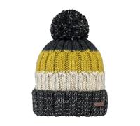 Barts Wilhelm Knit Hat with Cuff ski Hats Bobble (One Size - Yellow)