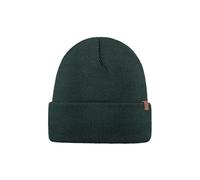 Men's Barts Mens Willes Cuffed Stretchy Beanie Hat - Green - Size: ONE size