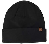 Men's Barts Mens Willes Cuffed Stretchy Beanie Hat - Black