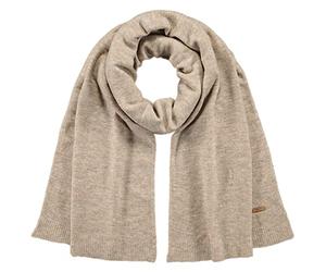 Barts Witzia Fine Knit Winter Scarf, Light brown, One size