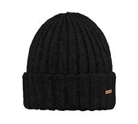Women's Barts Womens Bayne Comfy Chunky Knit Knitted Beanie Hat - Black