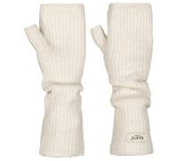 Darty Fingerless Gloves in Cream