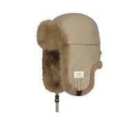 Barts Womens Hawka Bomber Trapper Hat Faux Fur Adjustable Ear Flaps Chin Strap