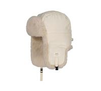 Barts Womens Hawka Bomber Trapper Hat Faux Fur Adjustable Ear Flaps - Cream