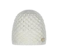 Barts Womens Ilmari Chunky Wool Knitted Warm Winter Beanie - Cream