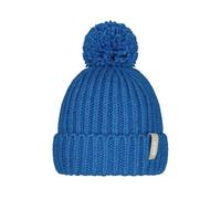 Barts Womens Joansy Curffed Warm Winter Bobble Hat - Blue