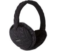 Barts Womens Monique Soft Faux Fur Cable Knit Adjustable Ear Muffs Earwarmers