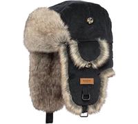 Barts Womens Rib Cord Soft Faux Fur Lining Adjustable Strap Bomber Hat