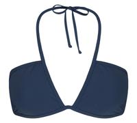 Barts - Women's Solid Plunge Halter - Bikini top size 42, blue