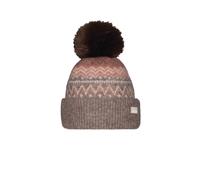 Barts | Woodstar Beanie | Chunky Knit Pom-Pom Hat | Brown | WildBounds O/S