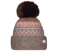 Barts | Woodstar Beanie | Chunky Knit Pom-Pom Hat | Brown | WildBounds O/S