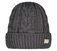 Barts | Zirani Beanie | Classic Cable Knit Beanie | Dark Heather One Size