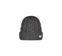 Barts | Zirani Beanie | Classic Cable Knit Beanie | Dark Heather One Size