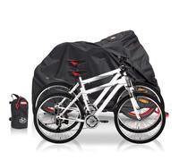 BARTSTR Bike Cover, Waterproof Bicycle Cover for Indoor and Outdoor Storage, 210D Oxford Fabric Anti Dust Rain with Lock Holes and Portable Storage Bag (XXL)