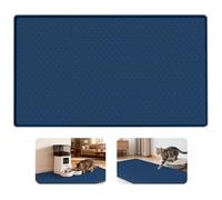 Bartuke Cat Food Mat XXL, Extra Large Silicone Pet Feeding Mat with Edge