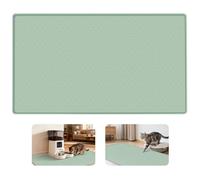 Bartuke Cat Food Mat XXL, Extra Large Silicone Pet Feeding Mat with Edge