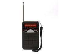 Barturry Kk78 Universal Emergency Radtio Portable Sw/Am/Fm LCD Display Pocket Pointer Telescopic Angten