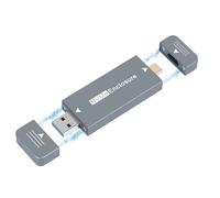 Barturry NVME SSD Enclosure NVME Hard Disk Enclosure 10Gbps USB-A Plug USB 3.210Gbps In-Line 2230 SSD Case with Magnet