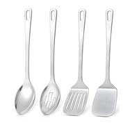 Barturry Stainless Steel Cooking Utensils Kitchen Utensils Set Stainless Steel Metal Kitchen Utensils Set