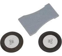 bartyspares 2 x Glass Disk Transducer Discs for DIPMPLEX Opti-Myst Electric Fire Heater