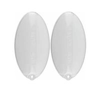 bartyspares 2 x Oval Oven Vent Extractor Hood Light Diffuser Cover Panel Strip for Rangemaster