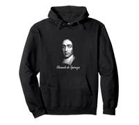 Baruch de Spinoza Philosophy Rationalist Portrait Pullover Hoodie