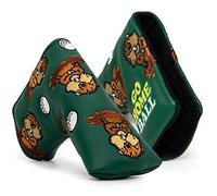 Barudan Golf Groundhog Golf Putter Head Cover Headcover Magnetic - Blade Putter Cover - Synthetic Leather Golf Headcover fits for Scotty Cameron, Odyssey Putters