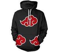 Baruler Jacket Naruto Pattern Teen Kids Personalized 3D Print Hoodie Sweatshirt (M, 1)