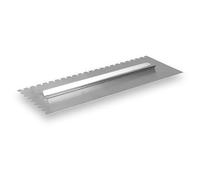 BARWALT Ultralife Trowel Blades, Right-Handed Flat-V Notch, 7.937mm X-Notch Size, 6.35mm Y-Notch Size, 4.762mm Z-Notch Size, Made in The USA, BWT31981