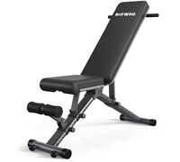 BARWING 90° Adjustable Weight Bench Workout Bench, 800 LB Heavy Duty Incline Decline Bench for Home Gym, Easy Assembly Foldable Training Lifting Bench, Ultra Short Gap 2023 New Version