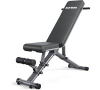 BARWING 90° Adjustable Weight Bench Workout Bench, 800 LB Heavy Duty Incline Decline Bench for Home Gym, Easy Assembly Foldable Training Lifting Bench, Ultra Short Gap 2023 New Version