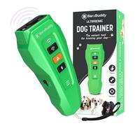 BarxBuddy Dog Bark Deterrent Devices | Long Range Ultrasonic | Bark Collar Alternative | Dog Barking Silencer Indoor/Outdoor | Rechargeable Anti Bark Device for Dogs | Training Aid (2nd Gen)