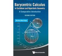 Barycentric Calculus In Euclidean And Hyperbolic Geometry: A Comparative Introduction