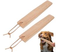 Barydat 2 Pcs Break Stick Dog Fight 10.04'' x 1.77'' x 0.79'' No Bite Dog Stick Toy with Ropes for Training German Shepherd Most Dogs