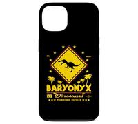 Baryonyx Traffic Sign Danger Dinosaur Design Case for iPhone 13
