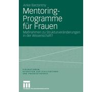 Barzantny - Mentoring-Programme fr Frauen - New paperback or softback - P555z