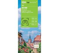 Bas-Rhin - Strasbourg Haguenau Sélestat PNR Vosges Nord (D67): 1:100000 (TOP 100)