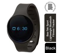 Bas-Tek Sport Lightweight Bluetooth Fitness Tracker - Black