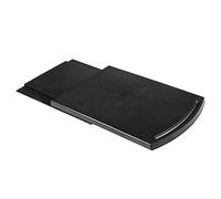 Basage Kitchen Sink Sliding Coffee Tray Mat, Under-Cabinet Equipment Coffee Machine Toaster Countertop Storage Moving Slider-Base Sliding Rack with Smooth Rolling Wheels