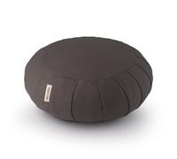 basaho CLASSIC Zafu Meditation Cushion | Organic Cotton | Buckwheat Hulls | Removable Washable Cover (Stone)