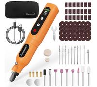 Baschmel Mini Cordless Rotary Tool, USB Charging, 5-Speed Rotary Tool Kit with 73 Accessories, Multi-Purpose 3.7V Power Multi Tool for Sanding, Polishing, Drilling, Etching, Engraving, Cutting, DIY